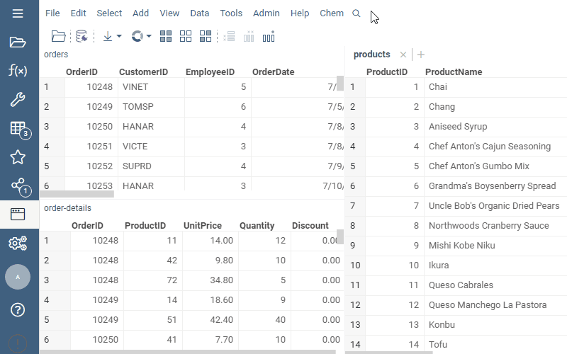 link-tables