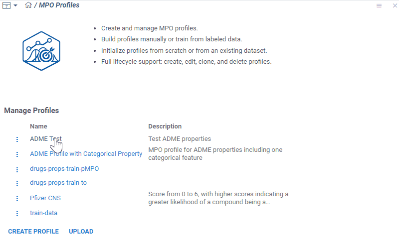 Profile management